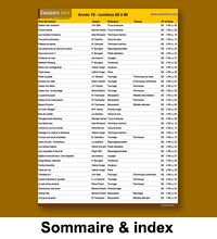 Les sommaires et index