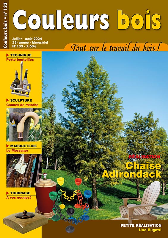 Couverture Couleurs bois n°133