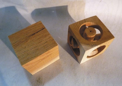 Cube avec étoile