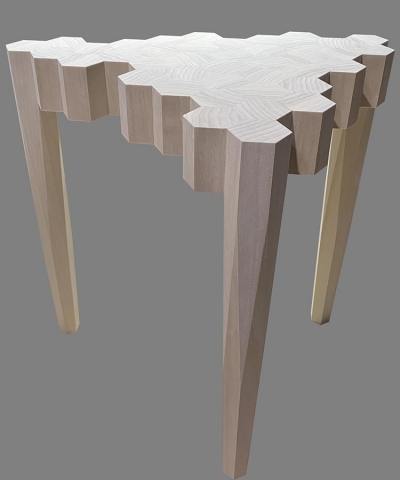 Table en “nid d’abeille”