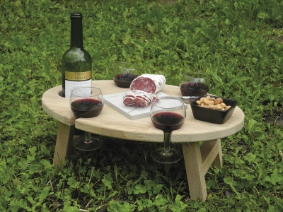 Table pliante pour “apéro”