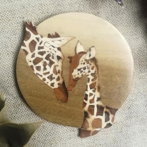 Broche “girafe"