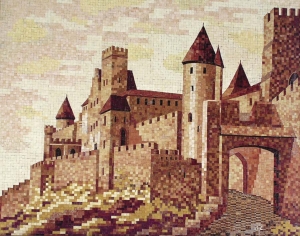 Mosaïque de bois