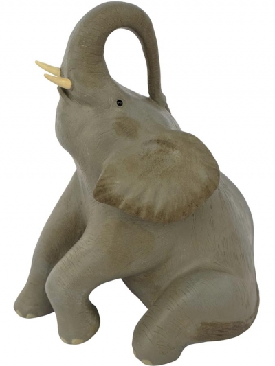 El&eacute;phanteau assis