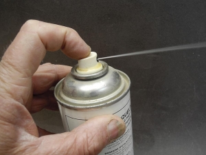 Débouchage à l’acétone